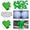 JUNMEIDO 40 Pcs Greenhouse Frame Clips Fixed Greenhouse Pipe Clamp
