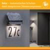Paulmann Neda 94694 Solar LED Outdoor Light House Number Light