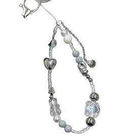 Wigo Women's Beaded Strap, Key Holder, C, Accessory, Strap, Cute, Gift, Present, pattern 8