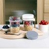 Eidoct Overnight Oats Container 2-Pack, Overnight Oats Jars with Lid