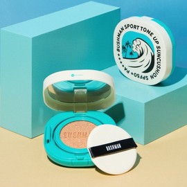 Bushman 부쉬맨 스포츠 톤업 선쿠션 SPF50+PA++++ 15g Bushman Sports Tone-Up Sun Cushion SPF50+PA++++ 15g