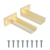 Drawer Track Back Plate R 7265 Brackets for Prime-Line, Drawer