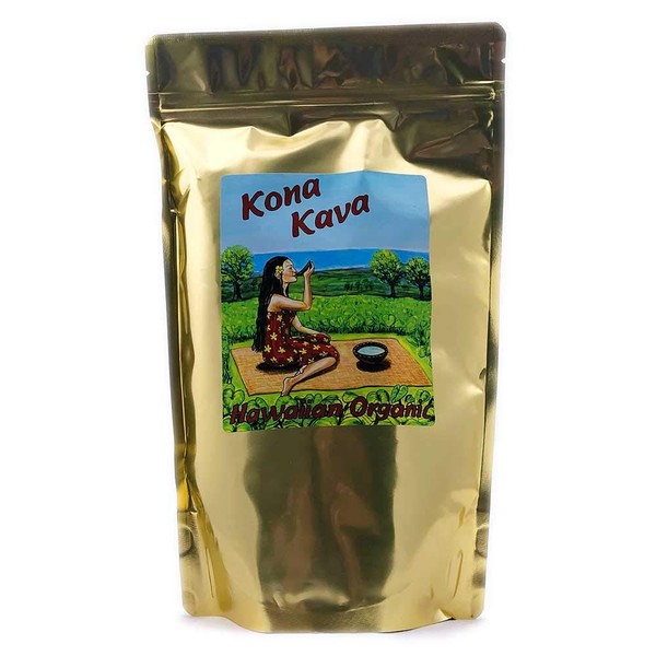 Kona Kava Farms Premium Noble Kava Kava Root Powder | Powdered Kava Root Supplement for Sleep Support, Relaxation, Stress Relief | Natural Kava Kava Root Drink (16 oz)