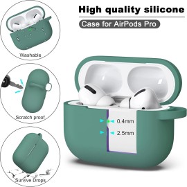 R-fun for AirPods Pro 2nd/1st Generation Case with Cleaner Kit