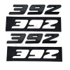 UPR 2pc Black 392 Badge Emblem Black Trim for MOPAR