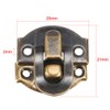 sourcing map Pack of 10 Suitcase Locks Small Size Wooden