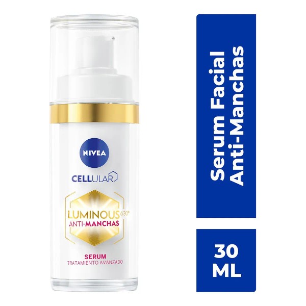 Nivea Luminous630 Sérum Facial Antimanchas con Ácido Hialurónico, 30ml, Apto