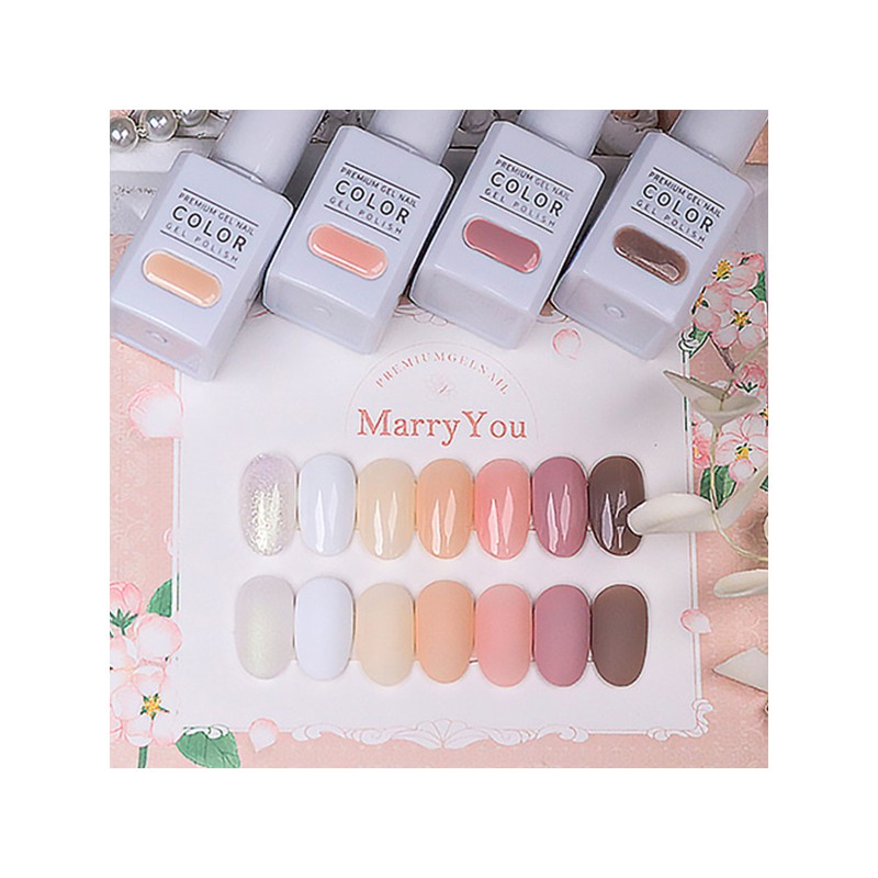 Thezel The Gel Merry You Series Color Gel 7-Piece Set