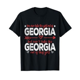 Girl Out Of Georgia Hometown Home Georgia T-Shirt
