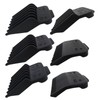 Upgrade 6-Pack Magnetic Professional Hair Guards Guide Comb Set Replacement