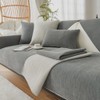 NUODWELL Herringbone Chenille Sofa Cover 1/2/3/4 Seater, Furniture Protector Couch