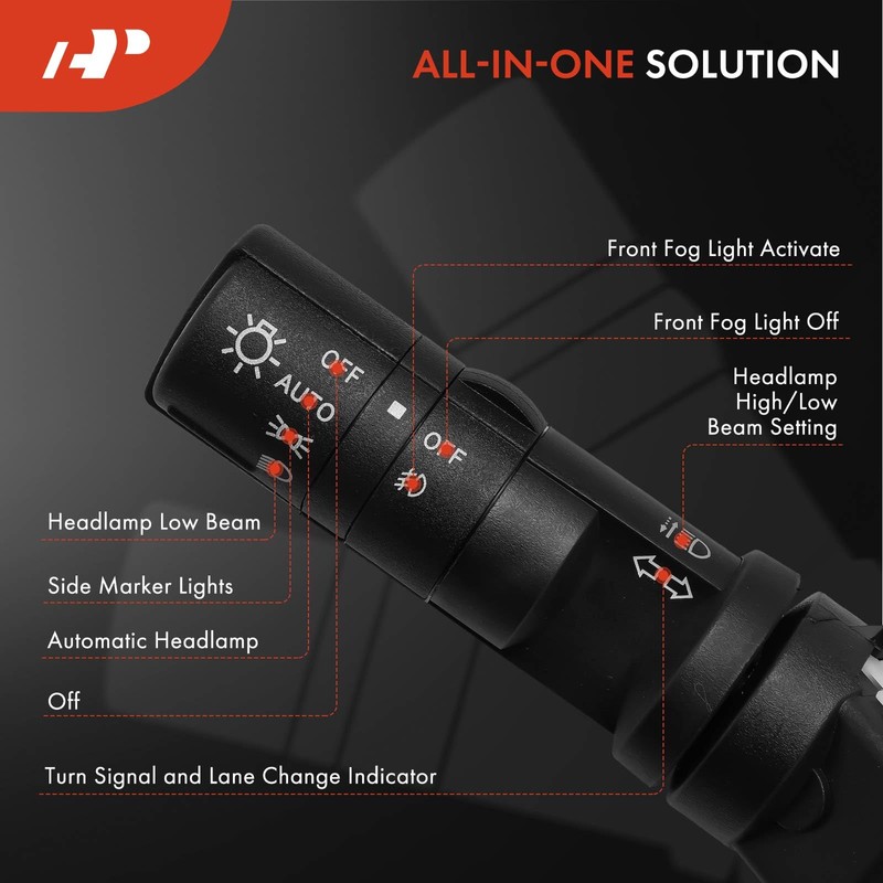 A-Premium Turn Signal Switch Multifunction Switch Compatible with Nissan Armada
