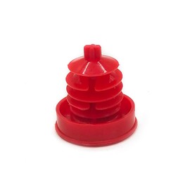 Forlevlaep Power Steering Reservoir Cap w/Red for Select Accord Civic Odyssey Honda Models 80983,53697SB3952