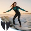 LaRandom 2 Pcs 1.5" Surfboard Fish Fin Nylon Soft Top