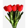 Meide Group USA 19" Real Touch Latex Artificial Tulip Flowers