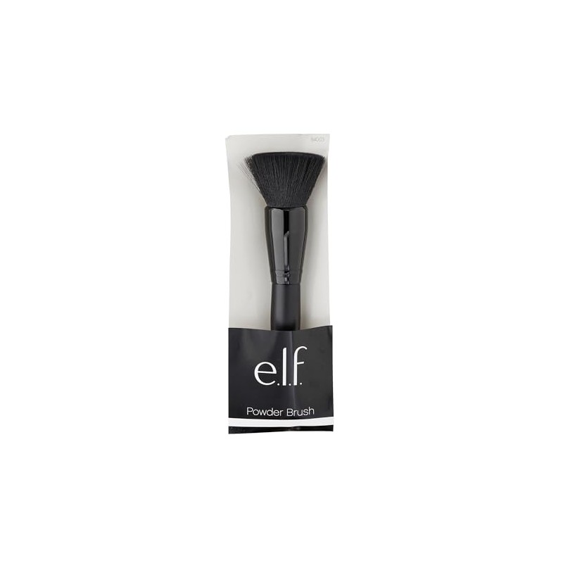 e.l.f. – Brocha para polvos, Paquete de 212, Negro