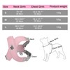 Vxcbad Puppy Dog Harness with Lead Safety Harness Dog Anti-Pull