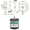 AC Synchronous Motor 14W Permanent Magnet 2Way High Torsion Central