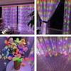 300LED Curtain Lights 3m×3m, USB Powered Fairy String Lights with