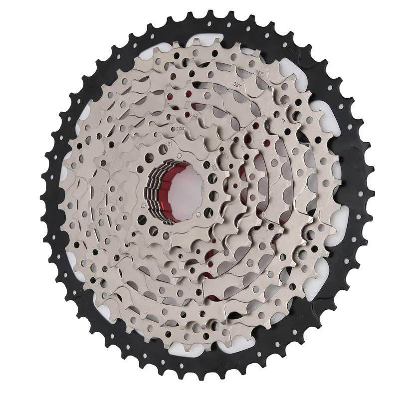 9 Speed Cassette, 11-50T Card Type Cassette Sprocket Mountain Bicycle