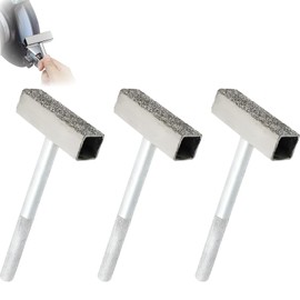 3-Teiliges Set Schleifscheiben Abrichter,Schleifsteinaufbereiter,HandgefüHrt,Rutschfest,45.10mm Schleifkopf,Geeignet FüR Abrichtstein,Schleifsteine Abrichte,Diamant Schleifscheibe
