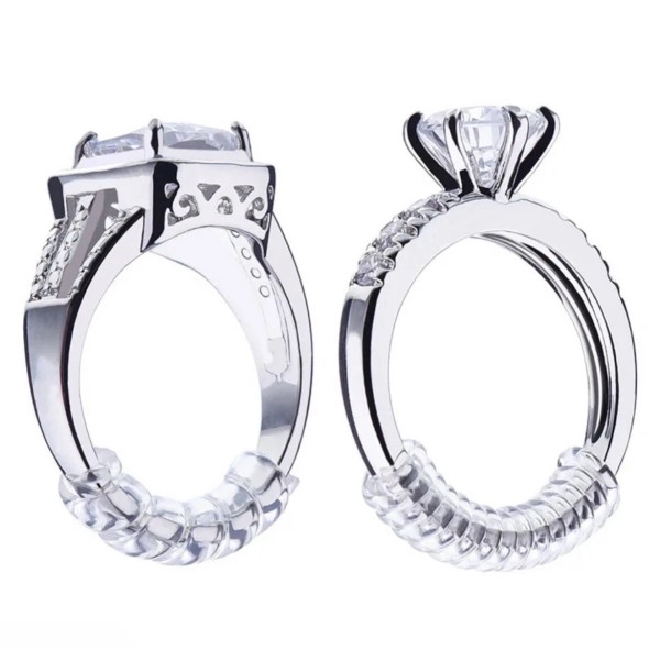 Unbranded 20Pcs Ring Size Adjuster Invisible Clear Ring Sizer Jewelry