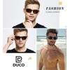 DUCO 8201 Men's Polarised Sports Glasses Driver's Glasses Al-Mg Metal