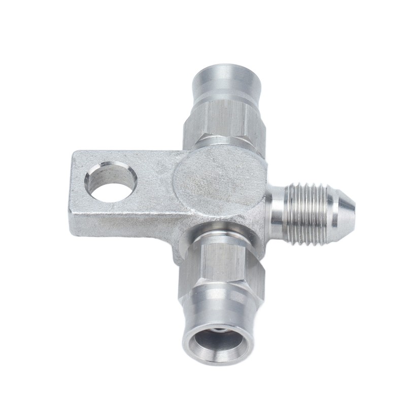AN‑3 Tee Brake Hose AN3 to Line End Fittings Stainless