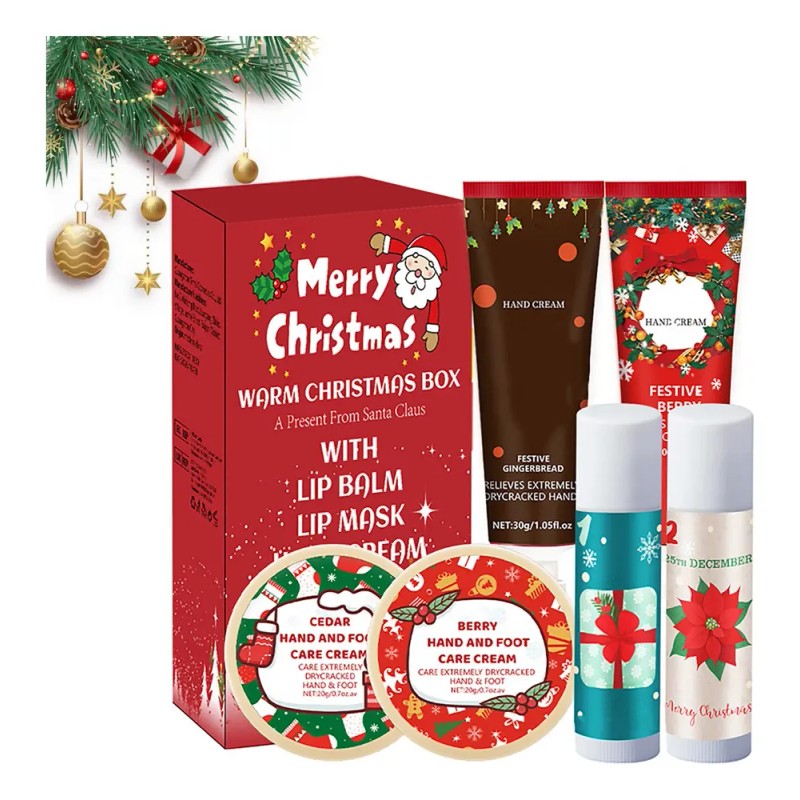 Sets De Regalo Navideños De Crema De Manos Y Crema