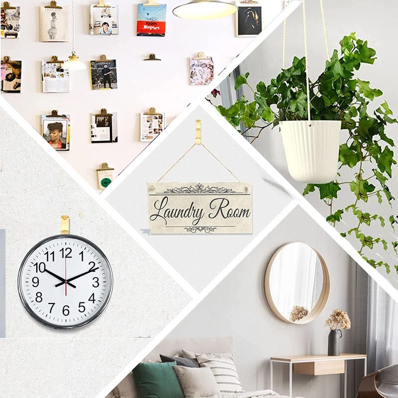 162Pcs Heavy Duty Picture Hooks for Hard Walls-Picture Hanging Kit