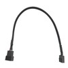 5PCS 4-Pin PWM Fan Splitter Cable, FBHDZVV Sleeved Braided Adapter