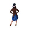 ATOSA Women's Mad Hatter, Brown Costume Outerwear (Pack of 12),