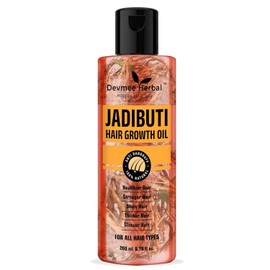Generic D.EV.ME/E HERBAL Men & Women Jadibuti Hair Oil Promotes Hair Growth & Shiny Hair Fall For All Hair Type For Softens Hair-200ML (Pack Of 1)