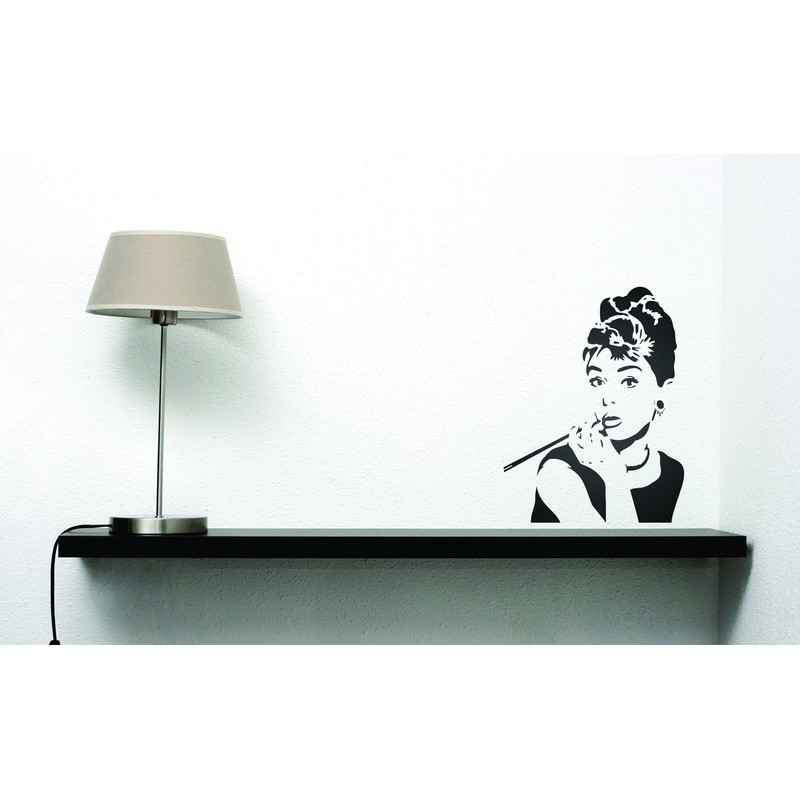 Audrey Hepburn Stencil, 16.5 x 21.5 cm, S