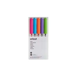Cricut 2007645 Extra Fine Point Set, Brights (5 ct), 5 Pack
