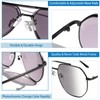 Sehnsucht Photochromic Progressive Multifocus Reading Glasses Mens Womens Transition Anti-Blue