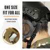 AOUTACC Airsoft Mask with Tactical Goggles,Airsoft Mask with Ear Protection,