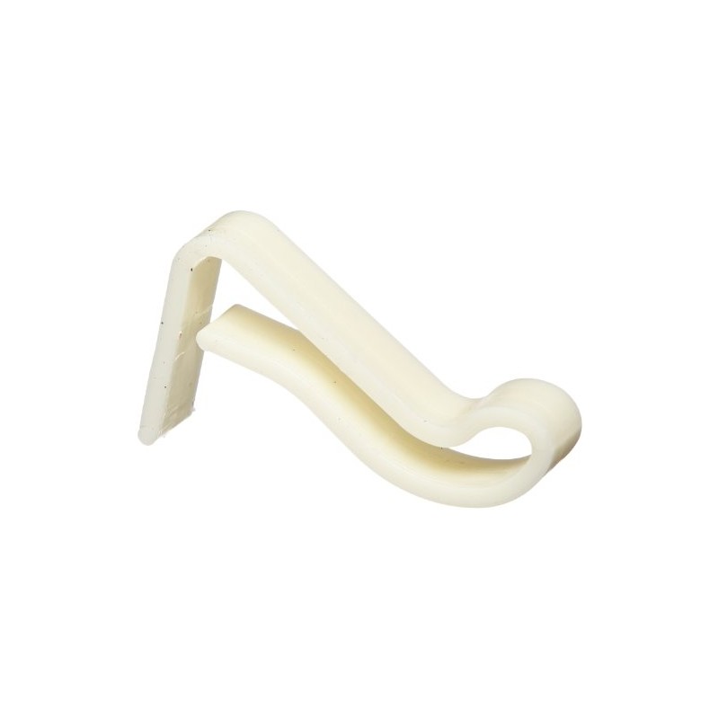 Cortina ABS Plastic Barricade Tape Clip, 03-500-BTC, 1/2" width x