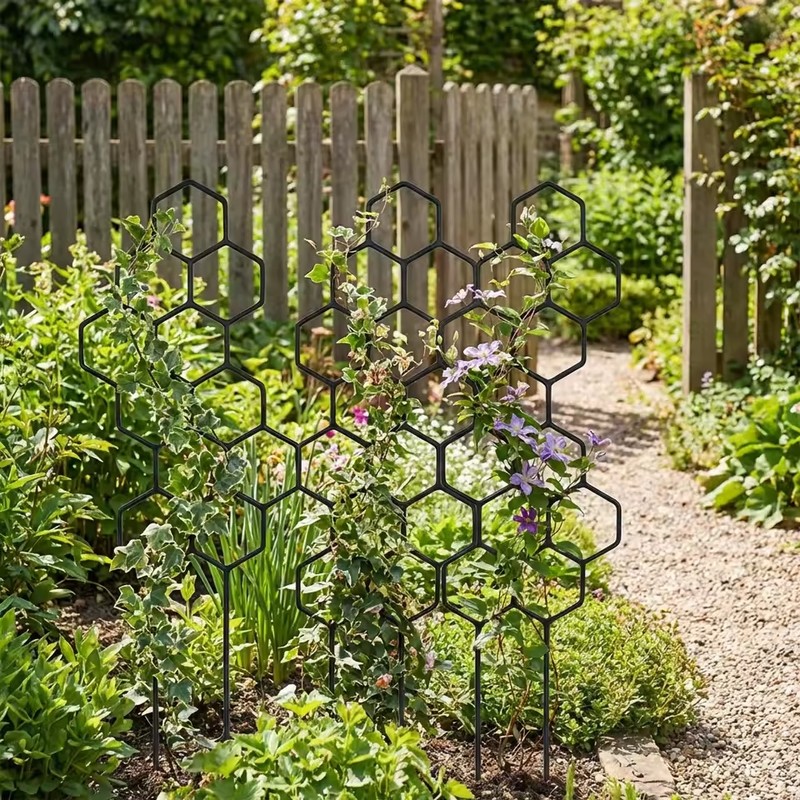 Honeycomb Plant Trellis for Climbing Vines – 2- or 4-Piece