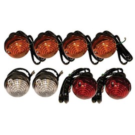 Land Rover ALLMAKES/BRITPART STOP & SIDE FLASHER LAMP KIT COMPATIBLE SERIES 2A & SERIES 3, PART # DA1077