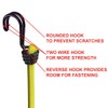 Master Lock 3022EURDAT Rubber Tension Ropes with Hooks, 100 cm