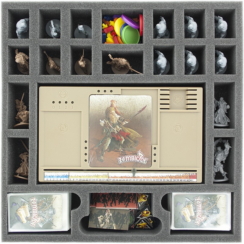 Feldherr Zombicide Black Plague Compatible Foam Kit