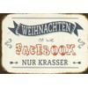 Tushita Weihnachtspostkarte: Weihnachten ist wie Facebook