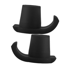 Outanaya 2 Pcs Nonslip Walker Ski Glides for Folding Walkers Durable Mobility Aid Accessory for Seniors Comfortable Cushioning High Durability Multi Environment Use Slip Resistant Design