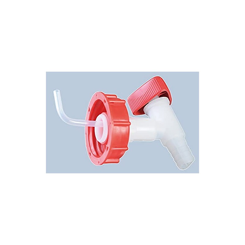 Hünersdorff, Drain tap for canister, thread DIN60/61, spout connection 19