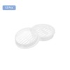 sourcing map 12Pcs 50mm/1.97" Circular Soffit Air Vents, Plastic Soffit