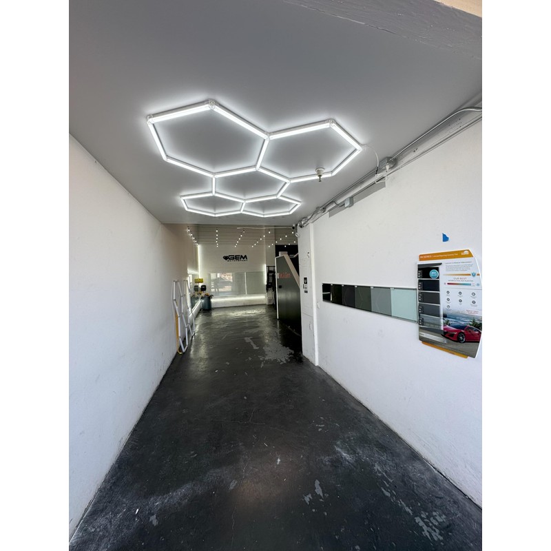 Generic Modern Hexagon LED Lights - Set of 5 Touch