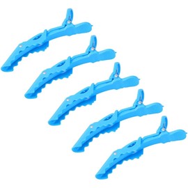 Baluue 15 Piezas Pinzas para Peinar de Peluquería Forma de Cocodrilo de Separadoras para Salón y Casa, Diseño Simple, Ligeras, Apertura Fácil