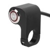 7/8in 22mm Modified Waterproof Steel LED Spotlight Handlebar Switch for