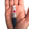 PortaPow USB Data Blocker - Protect Against Juice Jacking (Transparent,